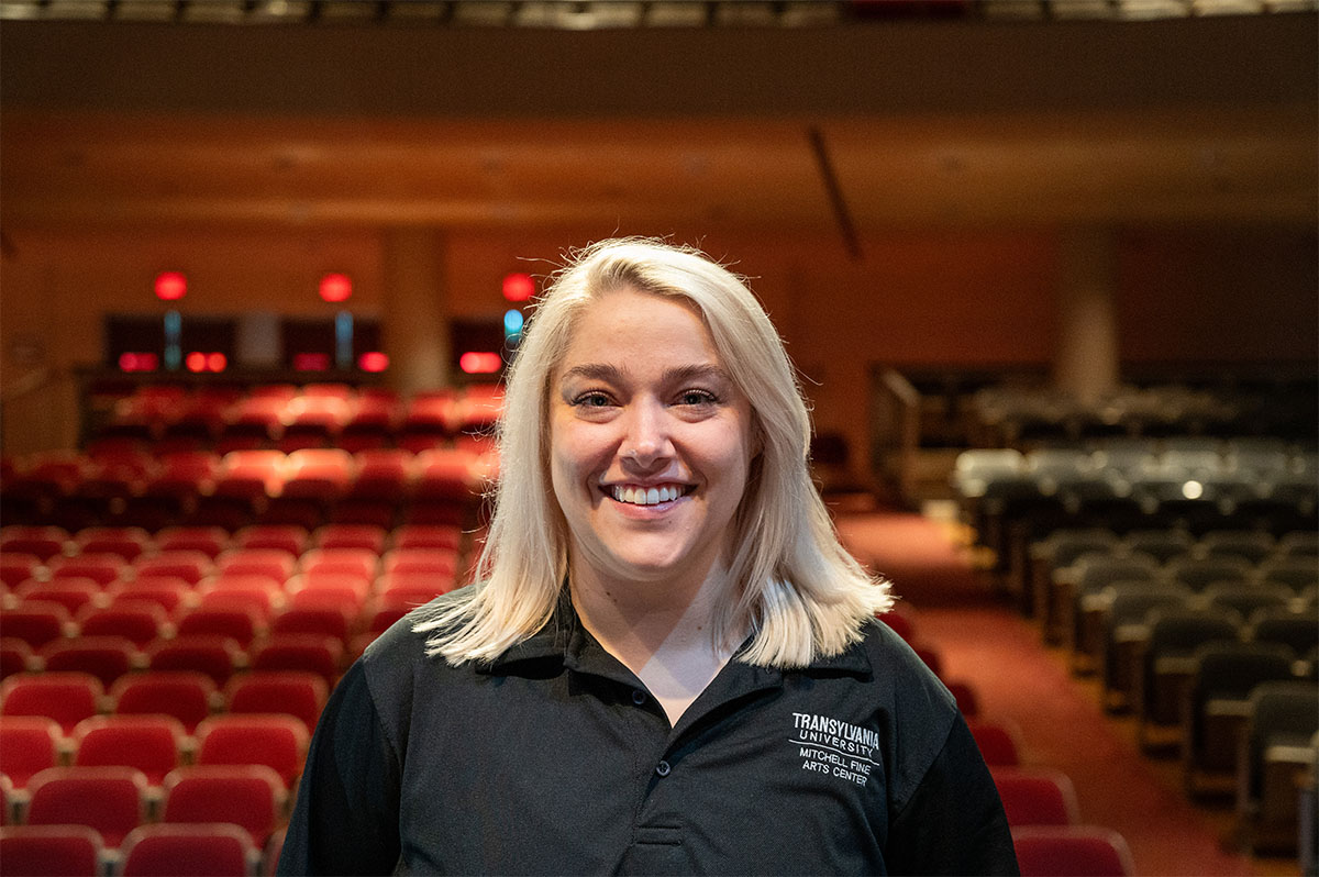 New assistant technical director brings wealth of performing arts experience to Transylvania venue