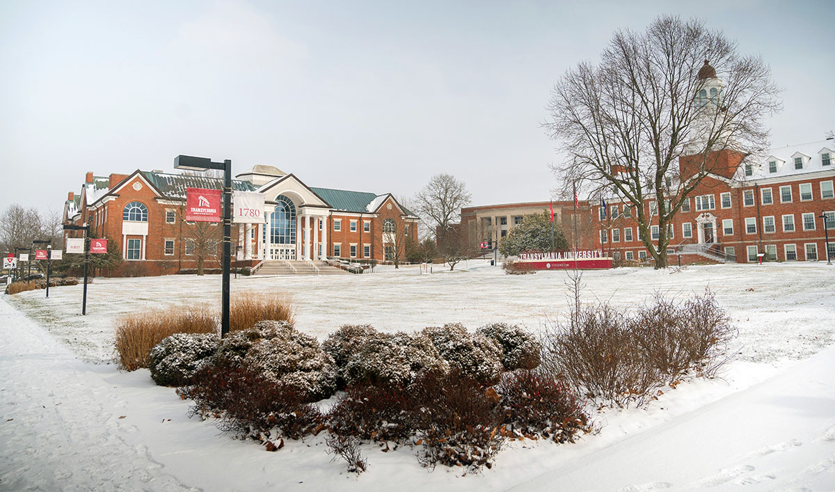 snowy campus