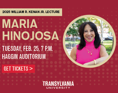 2025 William R. Kenan Jr. lecture | Maria Hinojosa | Tuesday, February 25, 7 pm, Haggin Auditorium | Get Tickets