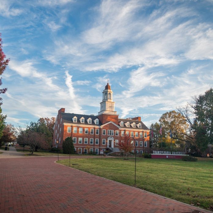 carpenter academic center on a sunny autumn day